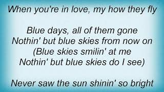 Willie Nelson - Blue Skies Lyrics