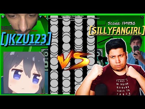 SillyFangirl vs THE BEST FUNKY FRIDAY PLAYER: @jkzu123  THE REMATCH | Roblox Funky Friday 1v1
