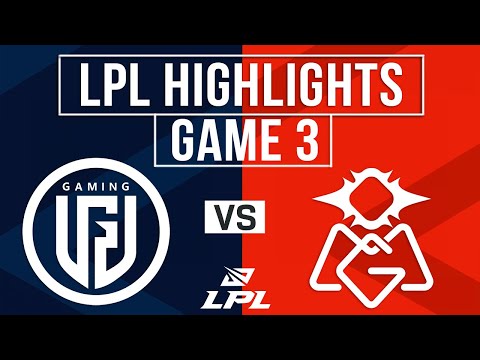 LGD vs OMG Highlights Game 3 | LPL 2026 Split 1 | LGD Gaming vs Oh My God
