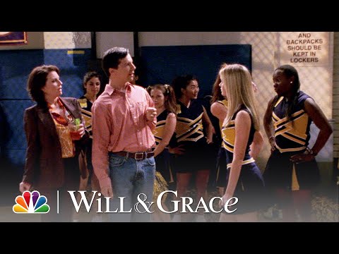 Jack Stands Up to a Cheerleader - Will & Grace