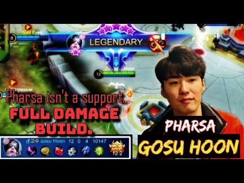 Pharsa with full damage build| Destroying all enemies team by Gosu Hoon | Mlbb july 2020 ❤️