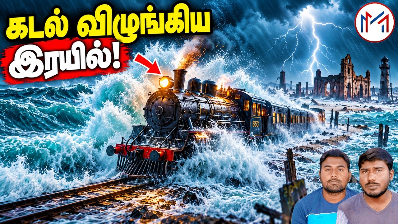 1964 தனுஷ்கோடி: ஒரே இரவில் கடலுக்குள் மூழ்கிய இரயில் No. 6