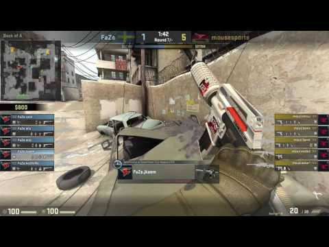 FaZe.jkaem vs FaZe vs mousesports | dust2 - ESL Pro League Season 4 - Europe