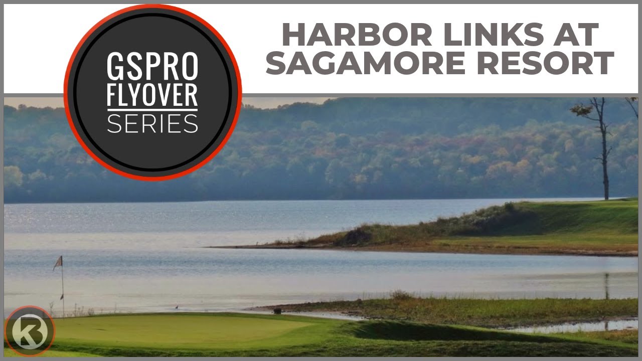 Watch Harbor Links at Sagamore Resort flyover on YouTube