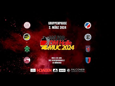 MSC Live: Deutsche Meisterschaft Hallenhockey - WU18 - 02.03.2024 10:00 h