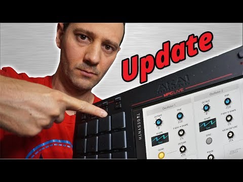 How To Update Mpc Live Firmware 2.3 (USB)