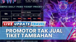 Antisipasi Jumlah Penonton Membludak, Promotor Djakarta Warehouse 2022 Tidak Jual Tiket Tambahan