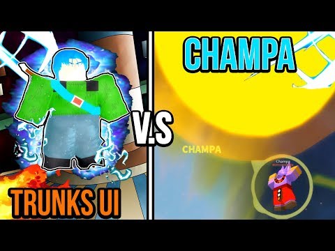 ULTRA INSTINCT VS CHAMPA! DBOR!