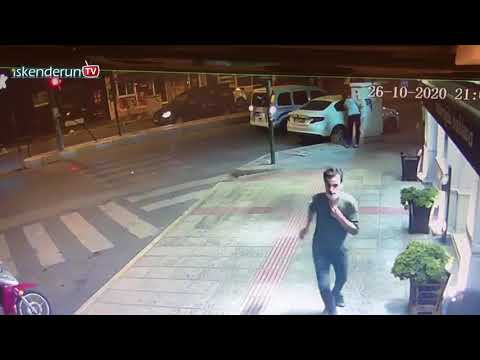 Teröristin patlama anı güvenlik kamerasında...