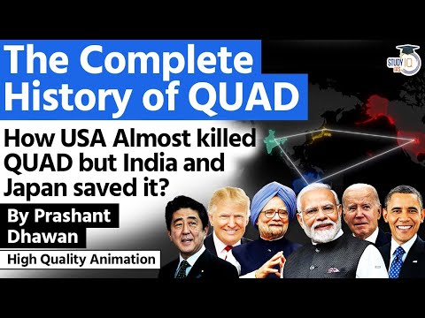 The Complete History of QUAD | How USA almost Killed QUAD but India and Japan Saved it
