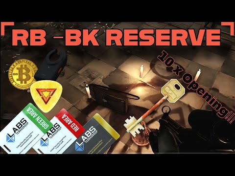 Tarkov 1.0 - RB-BK Marked Room 10X Opening On Reserve