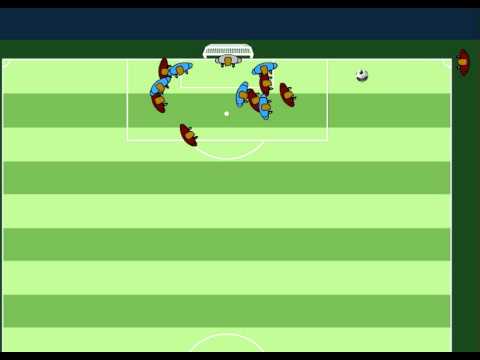 Kopfballtraining, Eckstoßvariante 2