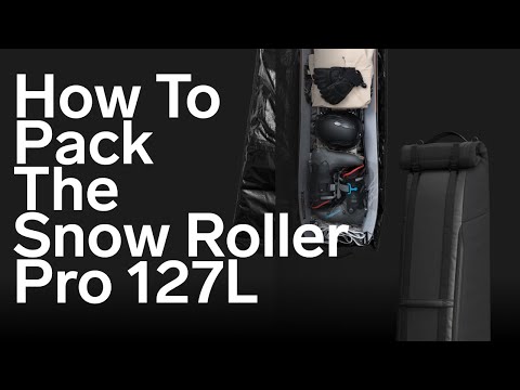 How To Pack The Snow Roller Pro 127L with Sage Kotsenburg