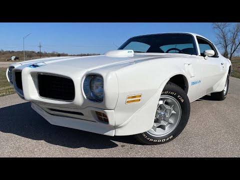 1973 Trans Am, 455ci - 4 Speed, AC, 89k Miles Stock #1517