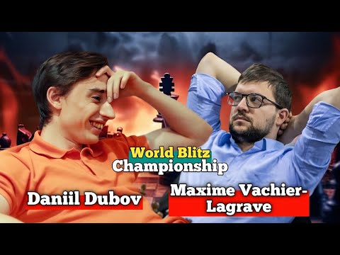 Daniil Dubov vs Maxime Vachier-Lagrave | World Blitz Championship