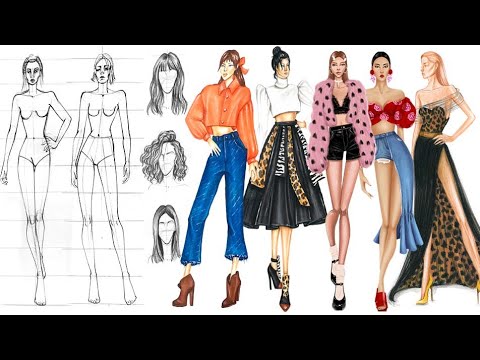 Fashion Drawing Course from Beginner to Advanced