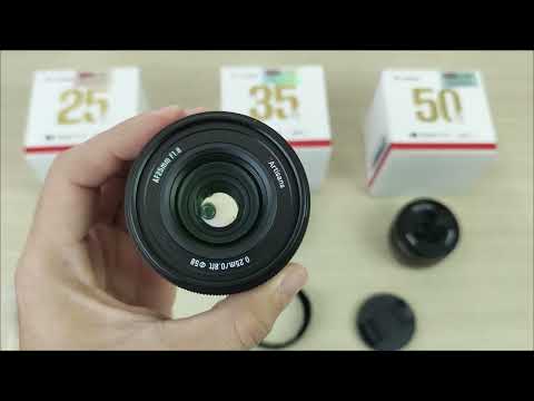 Ống kính 7Artisans 25mm F1.8 AF Lite cho Sony/Fujifilm/Nikon