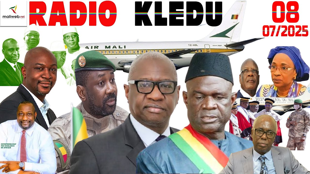 La Revue de Presse de la RADIO KLEDU du 08 Juillet 2025