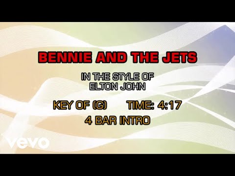 Elton John - Bennie And The Jets (Karaoke)