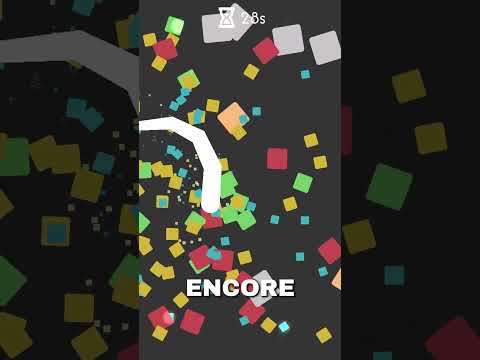 SquareSlicer : gagner des CARRÉS dans mon JEU 👌 #shorts #devlog #jeuxvidéo