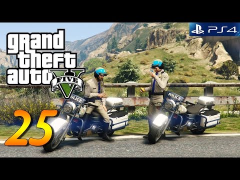 GTA 5 PS4 Gameplay Walkthrough Part 25 (First Person)