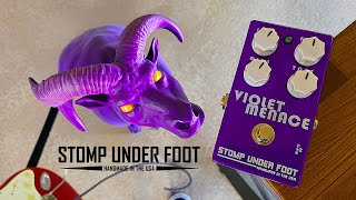 Video thumbnail for Stomp Under Foot: VIOLET MENACE by Brett Kingman
