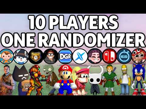 We tried a 10 player cross-game RANDOMIZER