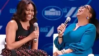 Michelle Obama Jokes that Barack is "Swagalicious"