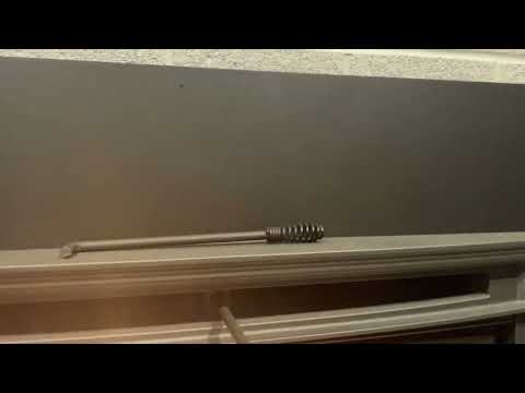 Lopi Large Flush Wood: Curing the paint