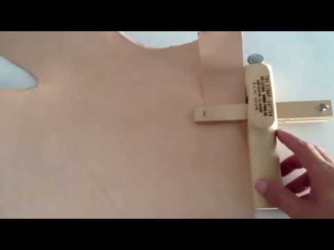 How to cut a Leather Strap