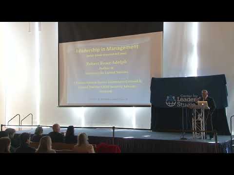 Center for Leadership Studies - Robert Adolph