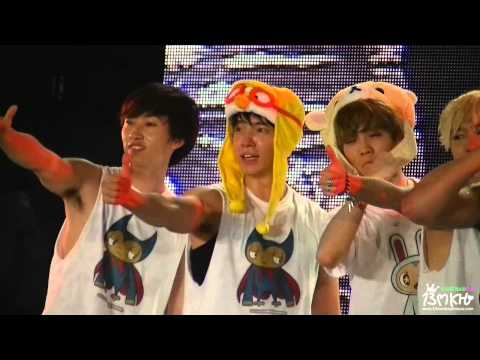 [fancam] 121125 SMTown BKK Super Junior - Thumps up ending [13MKH]