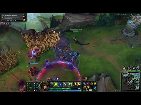 League of Legends Actually destroying this Veigar as Cassiopeia in Urf