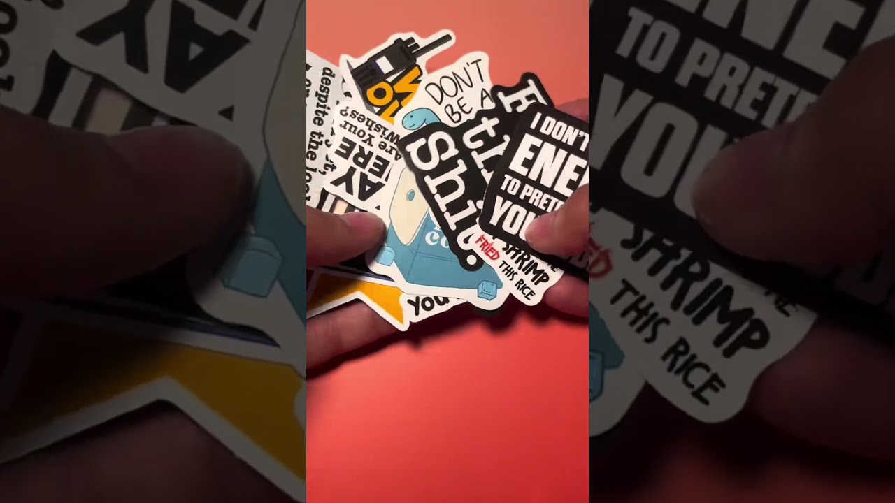 Durable & Hilarious Vinyl Stickers for Gear That Lasts