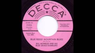 Blue Ridge Mountain Blues - Bill Monroe