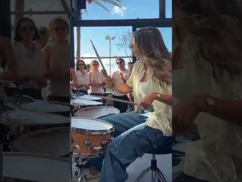 Krystine Bejjani – Arabic Drum Session 🥁 (Nancy Ajram – Yaalbo) Live Vibes 2025