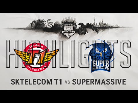 SKT vs SUP Highlights MSI 2016 D1 - Mid Season Invitational 2016 S6 SKTelecom T1 vs SuperMassive