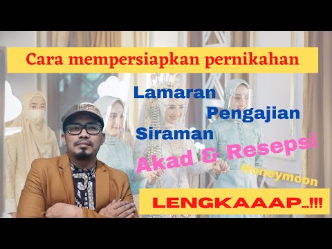 Cara Mempersiapkan Pernikahan