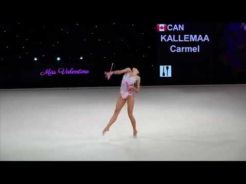 🇨🇦 Carmel Kallemaa - clubs (CAN) Miss Valentine 2025