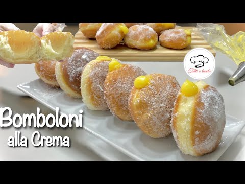 BOMBOLONI  WITH CREAM VERY SOFT light and empty inside 🍋