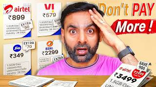 Best Recharge Plans 2026: Jio vs Airtel vs Vi vs BSNL | 4G, 5G, Calling & OTT