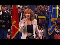 Reba McEntire Sings The Nation Anthem at Super Bowl LVIII