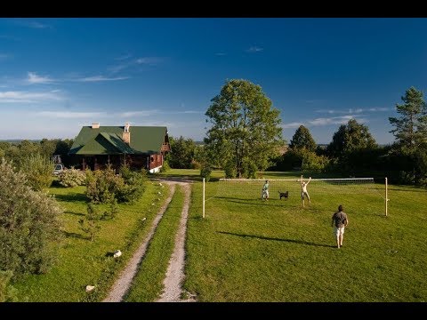 Agroturystyka Polana & Winnica w Lipowcu  || z Lotu Ptaka ||