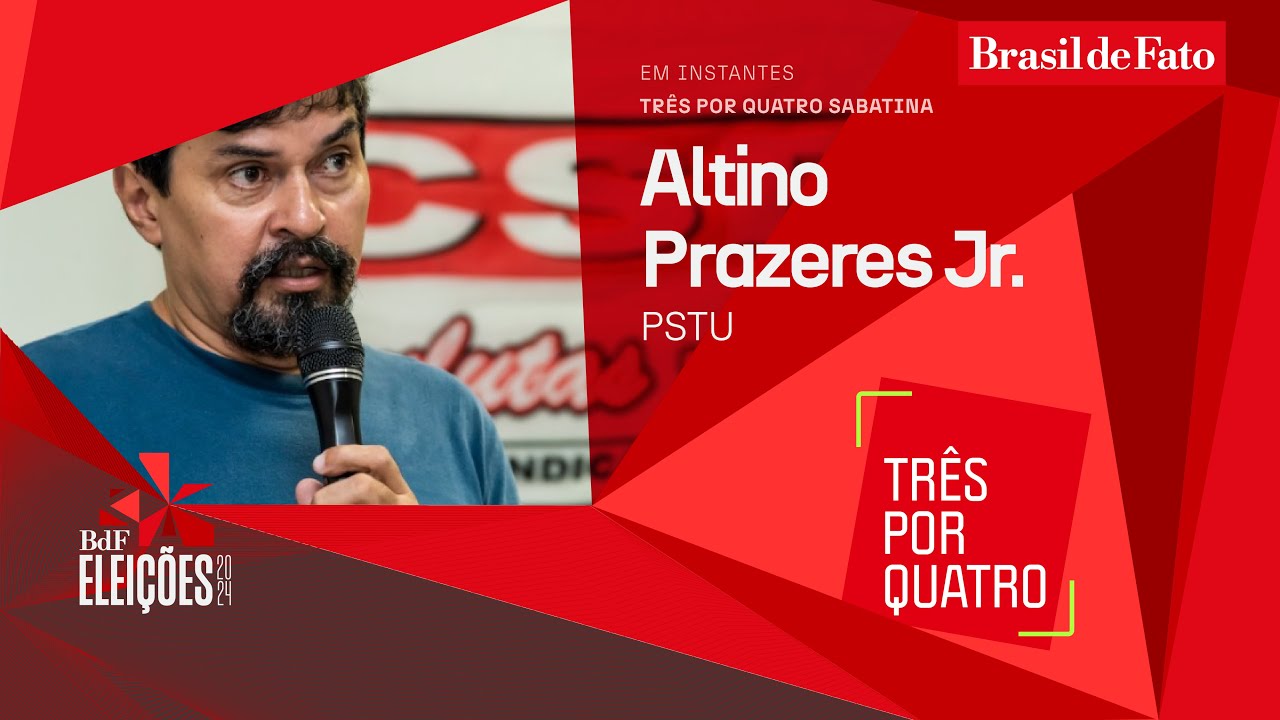Brasil de Fato sabatina Altino Prazeres (PSTU), candidato à Prefeitura de São Paulo
