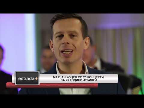 Estradaplus 21 05 2019   Marjan Kocev so 25 koncerti za 25 godini jubilej