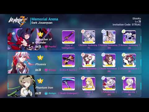 MA HoT vs Heimdall, Dxy & Hellmaru - Hi3 f2p records [Day 90]