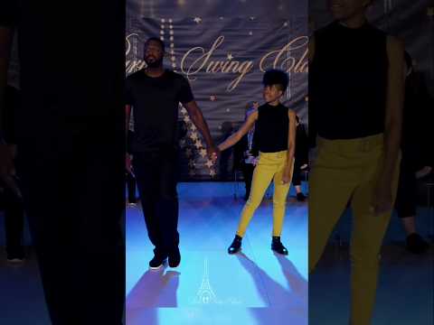 She KNEW this song 🤩 #improv #westcoastswing with Tren Veal