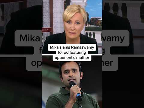 Mika slams Ramaswamy for ad featuring opponent’s mother