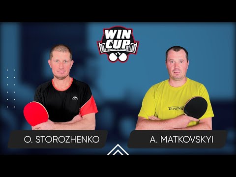 17:45 Oleksandr Storozhenko - Andrii Matkovskyi West 4 WIN CUP 10.02.2024 | TABLE TENNIS WINCUP