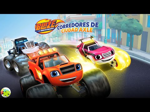 Gameplay de Blaze and the Monster Machines Axle City Racers
